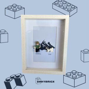 cuadro lego personalizado montañero